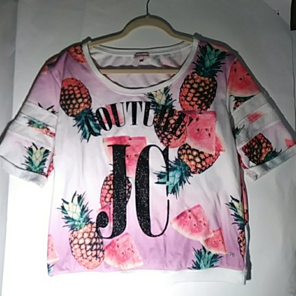Juicy Couture Pineapple Watermelon Tee L